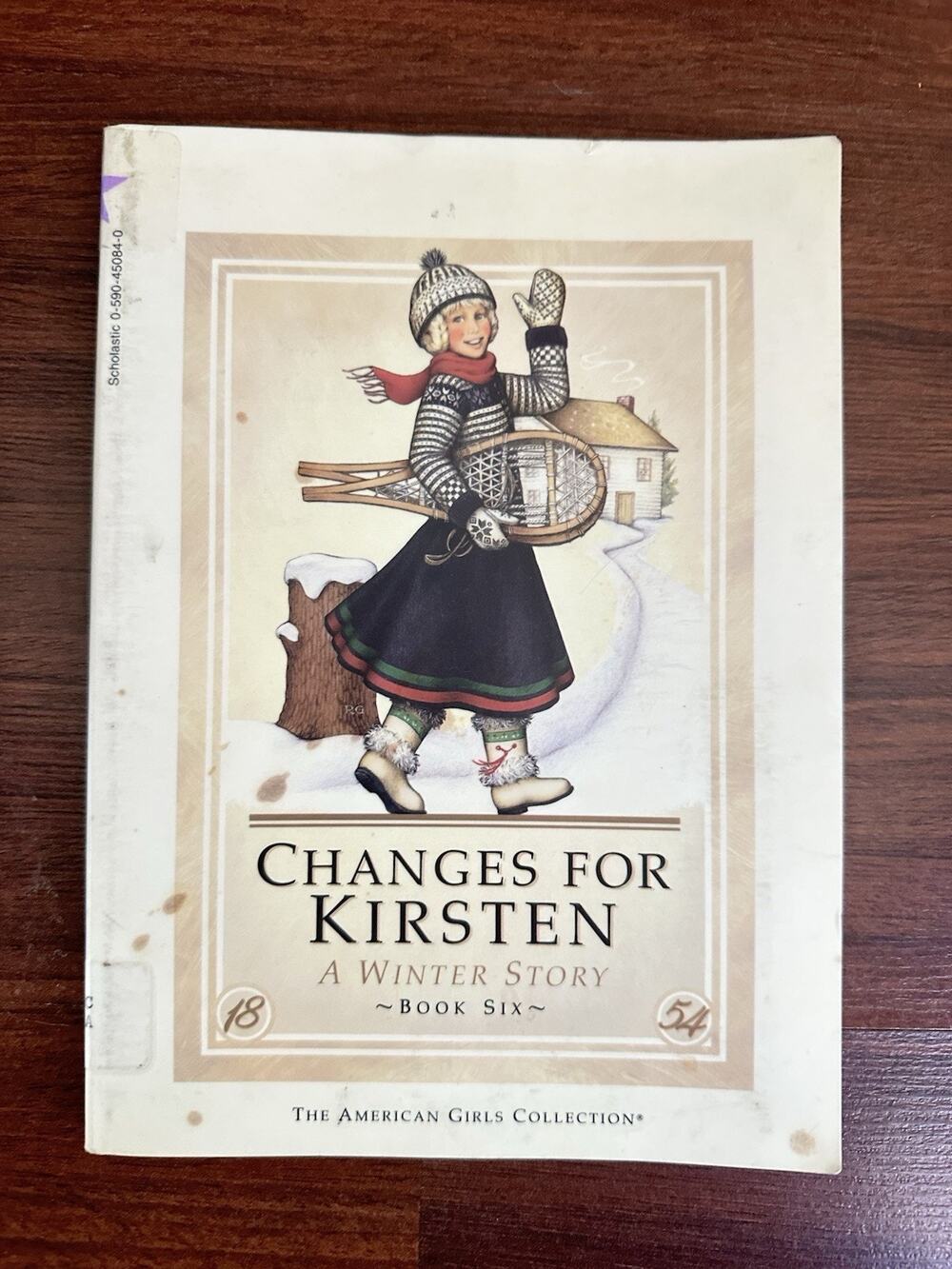 Changes for Kirsten A Winter Story Janet Shaw 1992 First Scholastic Printing
